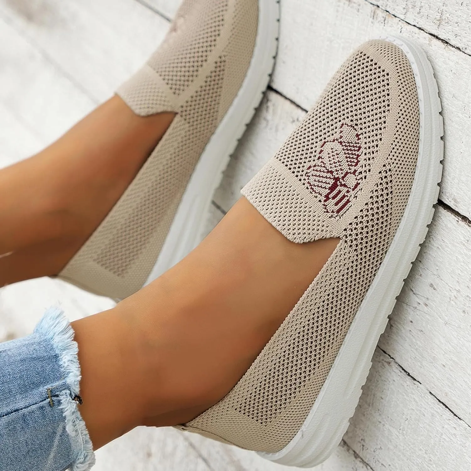 Slip On Walking Shoes for Women Size 5.5 Women's Wide Width Slip Resistant Athletic Work Shoes Sneakers Women Trendy Fashion Womens High Tops Sneakers Slip Resistant Women's Black Work Shoes Size 9