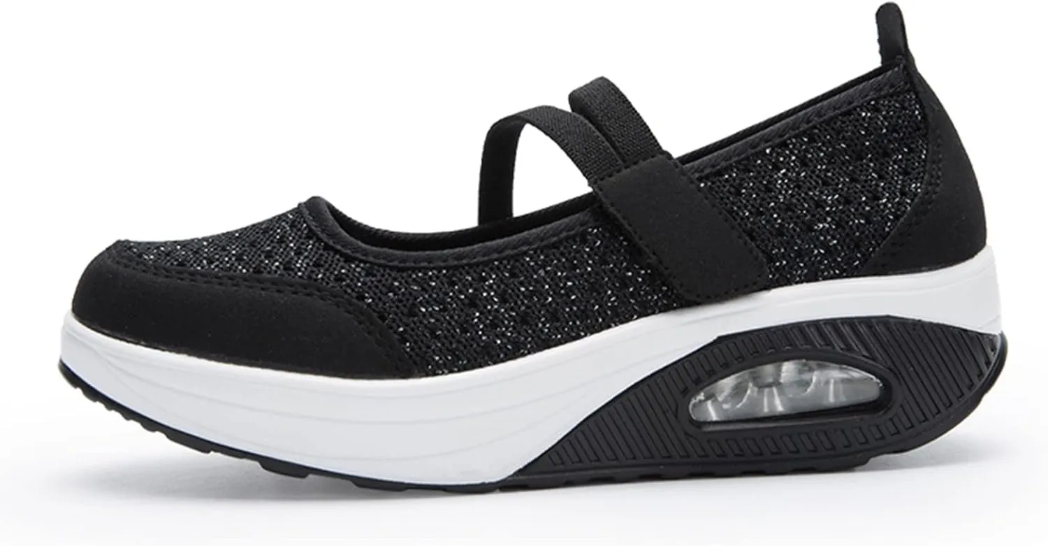Walking Shoes for Women Fashion Orthopedic Shoes Comfort Air Cushion Sole Sneakers for Women Arch Support Shoes