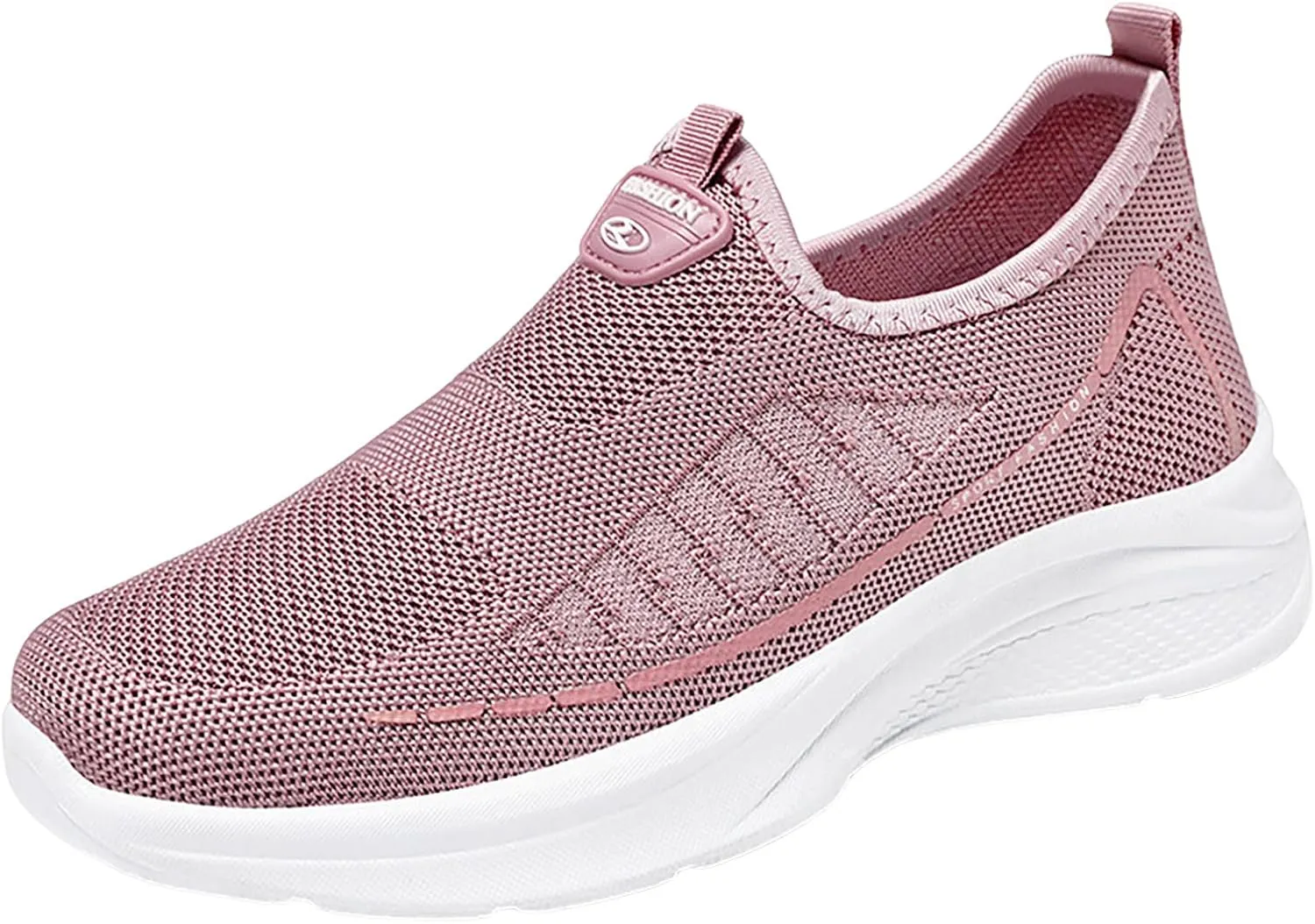 Walking Shoes Women Wide 9.5 Non Slip Arch Support Black Work Shoes for Women White Chunky Tennis Shoes Women Platform Slip On Shoes Women Dressy with Wedge Tenis para Mujeres OrtopéDicos