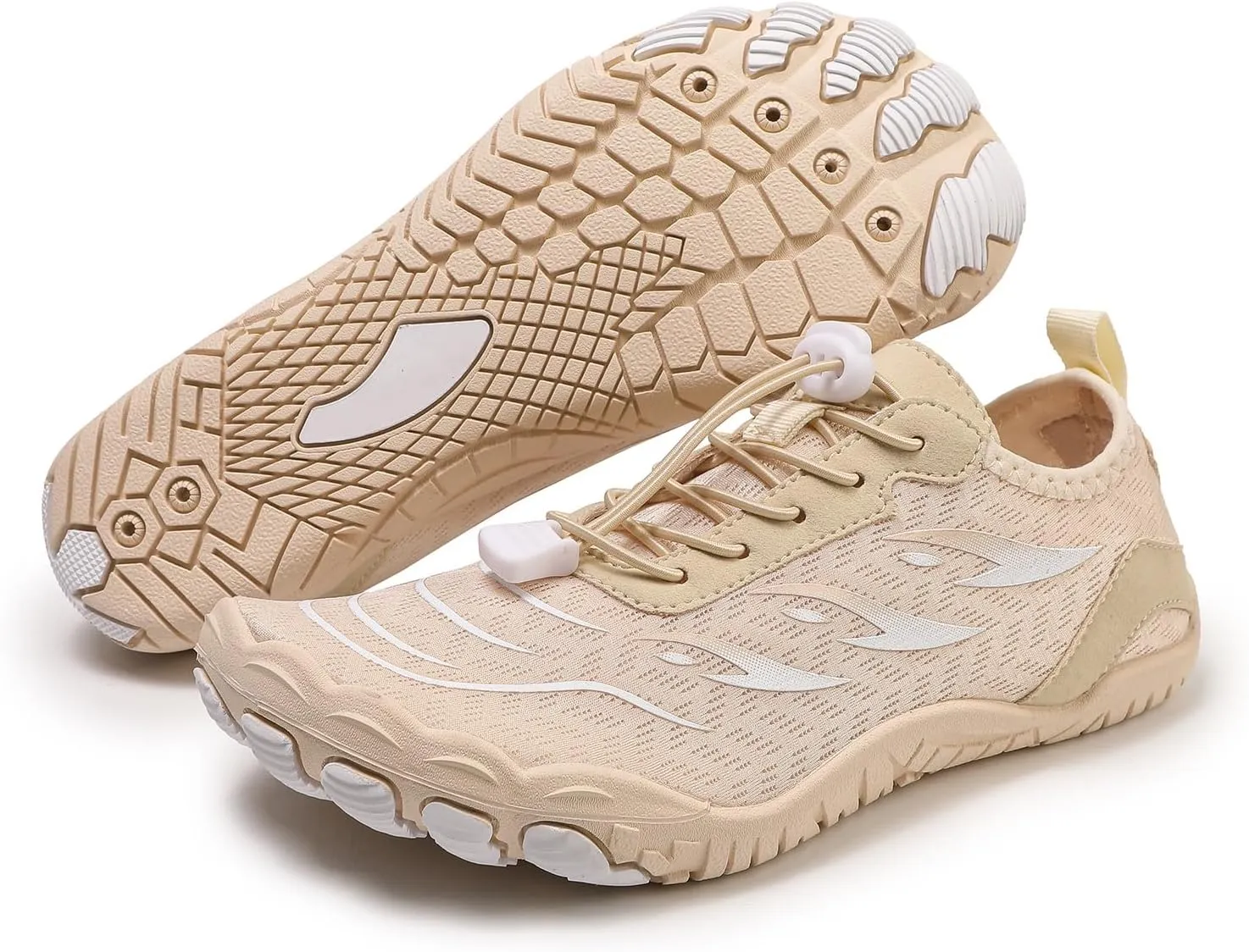 Water Shoes for Women Wide Width, Lightweight Non Slip Shoes, Barefoot Footwear Neuropathy, Grounded Footwear for Women, Zero Drop Beach Walking Shoe, Athletic Sneakers for Running Walking Hiking