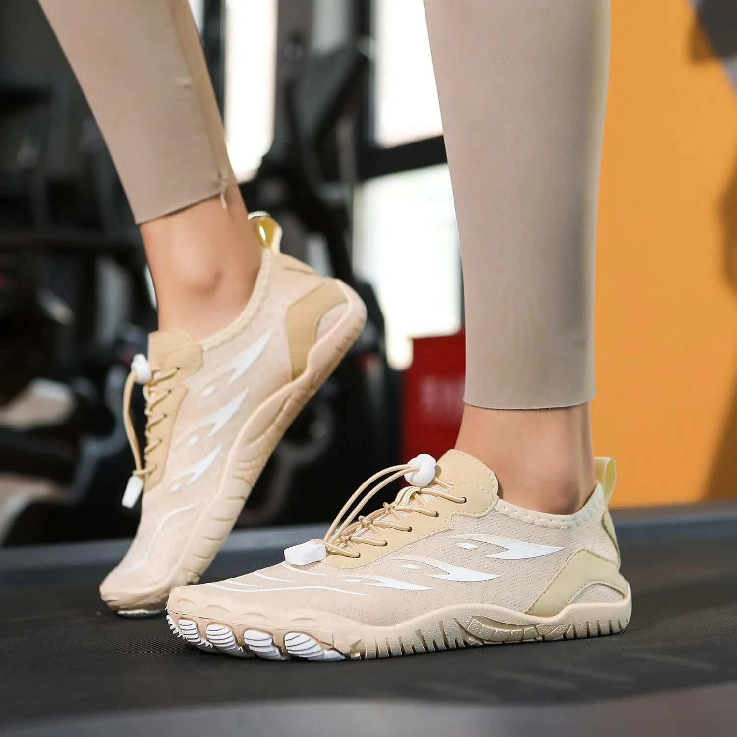 Water Shoes for Women Wide Width, Lightweight Non Slip Shoes, Barefoot Footwear Neuropathy, Grounded Footwear for Women, Zero Drop Beach Walking Shoe, Athletic Sneakers for Running Walking Hiking