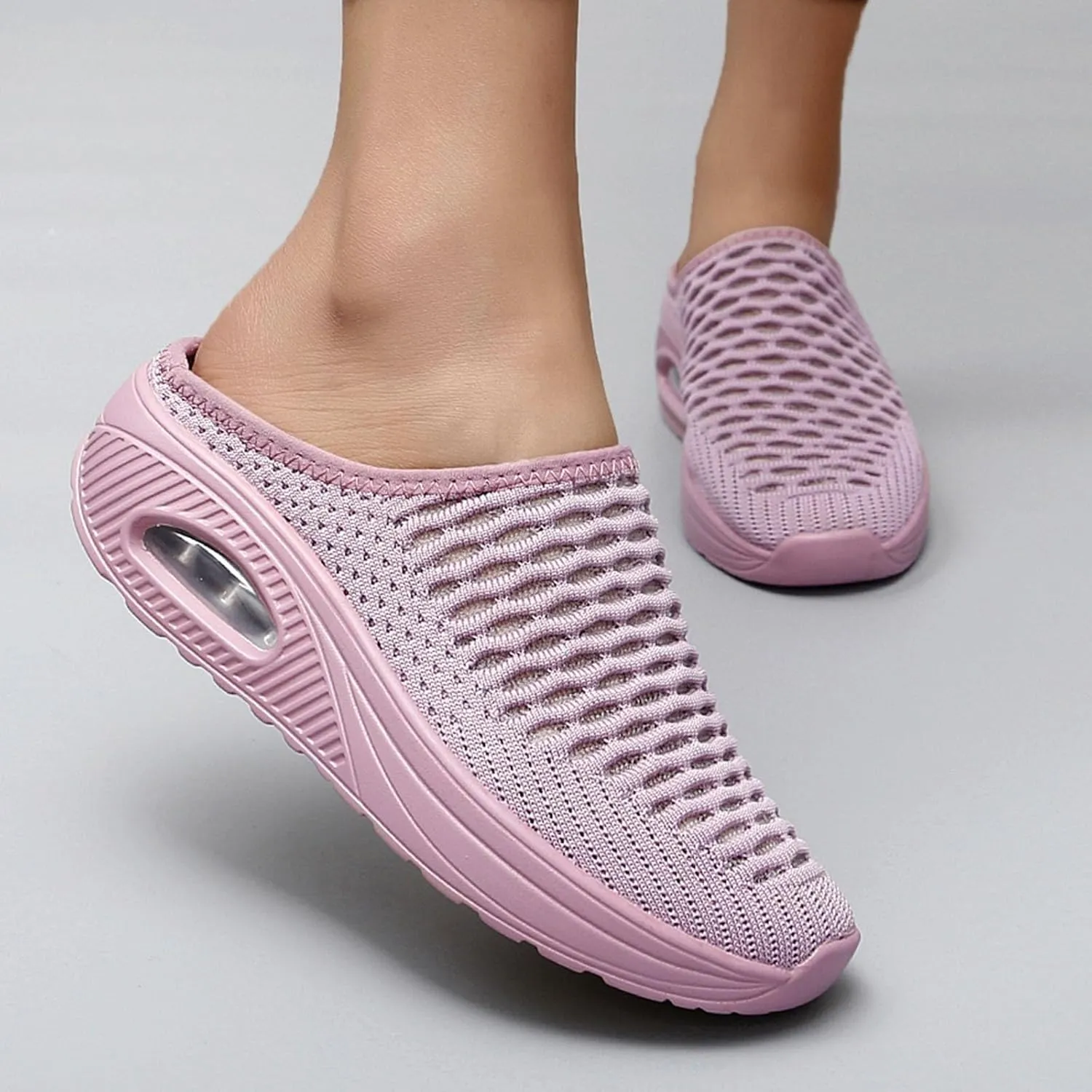 Women Breathable Shoes Casual Shoes Unisex Lightweight Mesh Work Shoes Sporty Breathable Slip Work Trainers Sandals Women 6