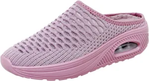 Women Breathable Shoes Casual Shoes Unisex Lightweight Mesh Work Shoes Sporty Breathable Slip Work Trainers Sandals Women 6