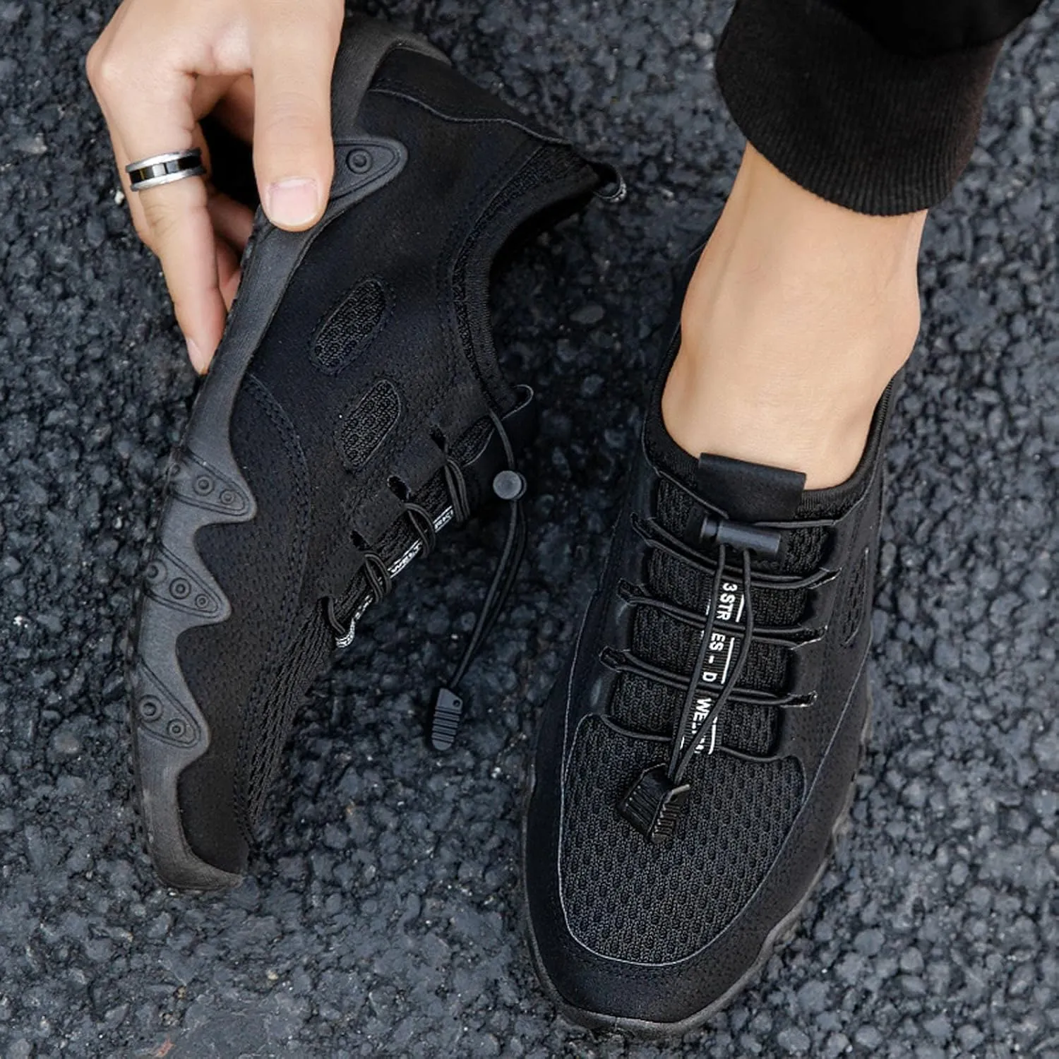 Women Walking Shoes Sock Sneakers Slip-On Breath Tennis Shoes Men Loafers Casual Dress Shoes Black Platform Sneaker Platform Tennis Shoe Loafers Shoe