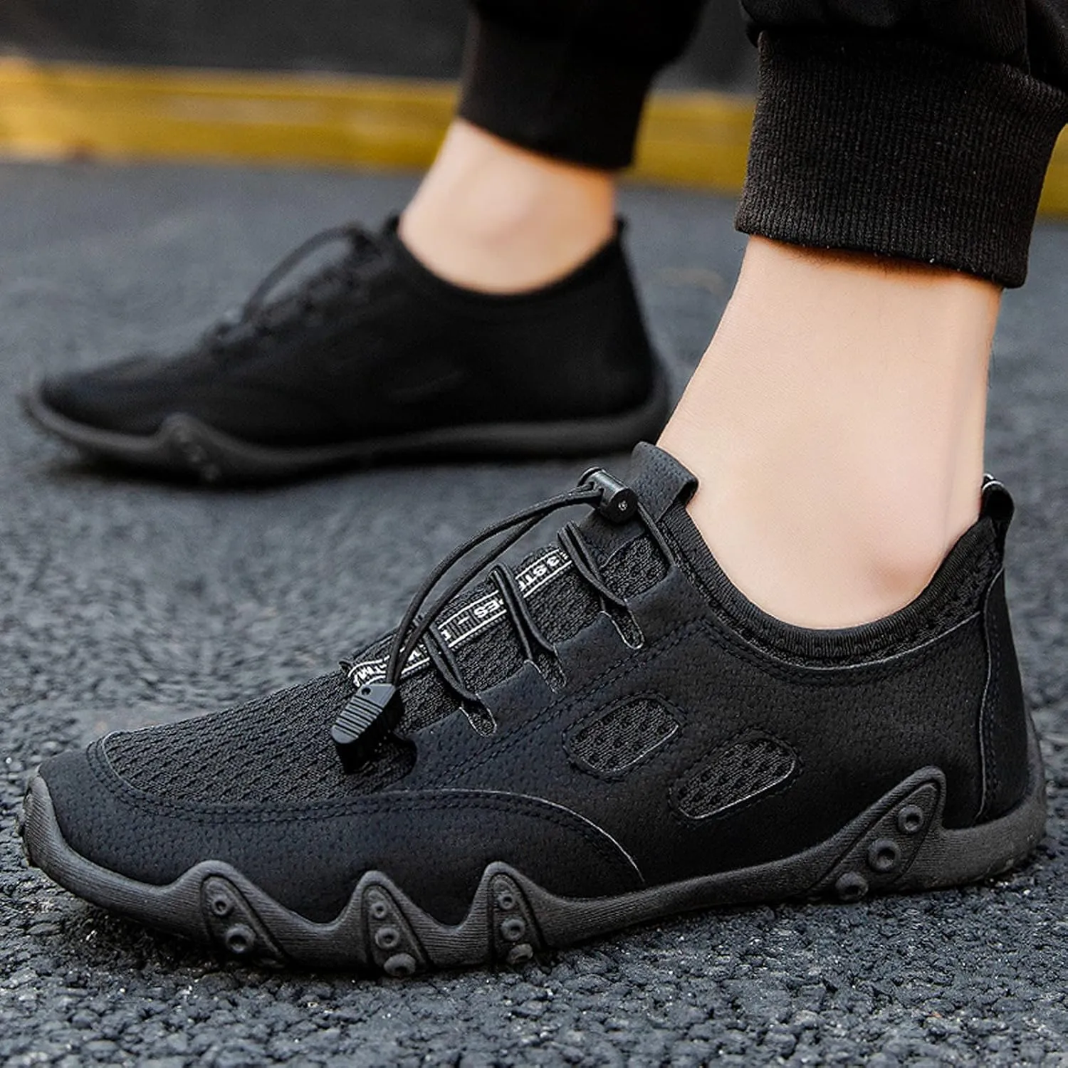 Women Walking Shoes Sock Sneakers Slip-On Breath Tennis Shoes Men Loafers Casual Dress Shoes Black Platform Sneaker Platform Tennis Shoe Loafers Shoe