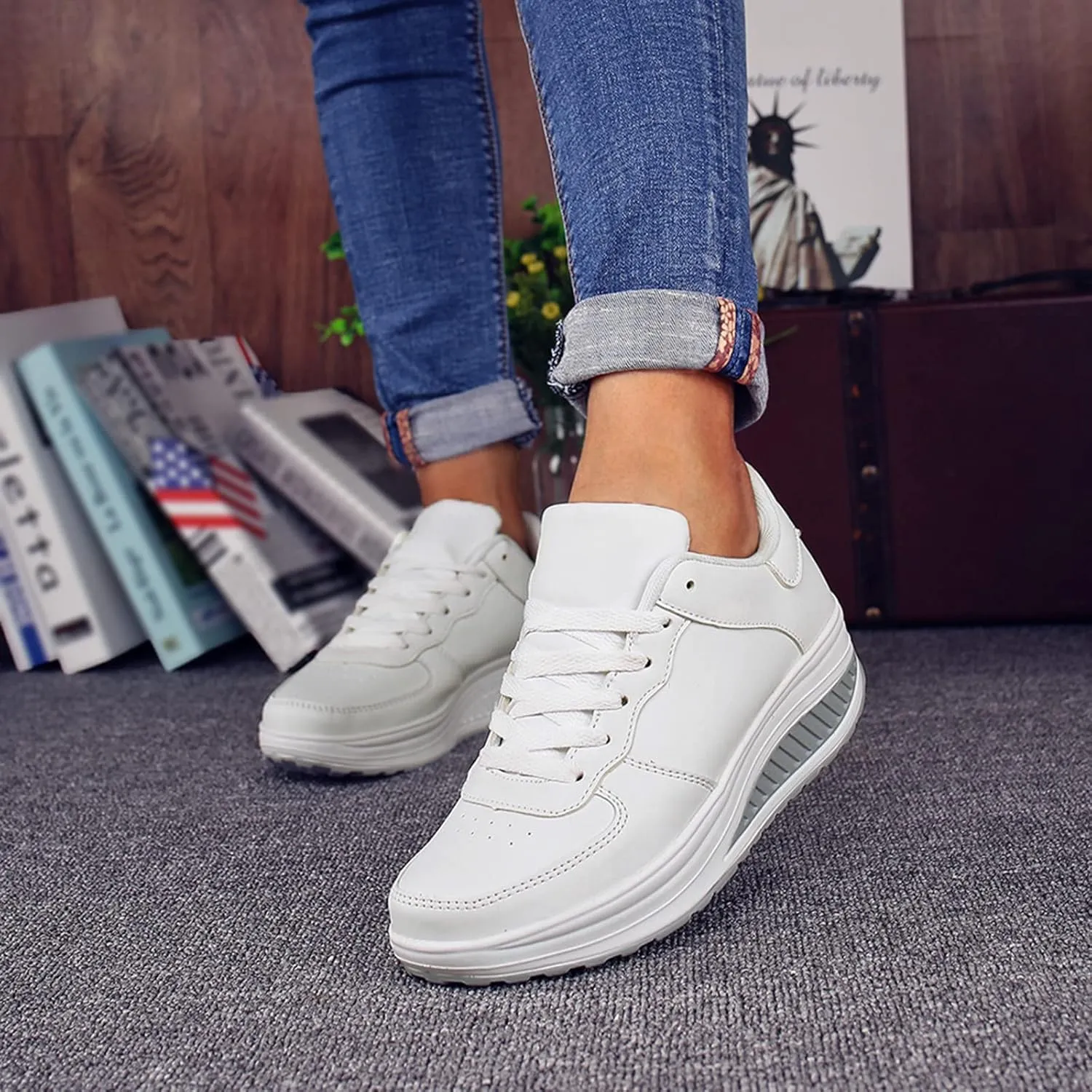 Womens Black Slip On Sneakers 8.5 Senior Womens Slip On Light Weight Walking Shoes Womens Slip On Shoes Size 11 Extra Wide White Fashion Sneakers Women Arch Support Comfy Winter Dress Shoes for Women
