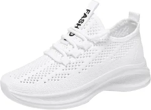 Women's Breathable Mesh Running Flywoven Orthopedic Soft Sole Casual Sports Shoes Summer Shoes Women