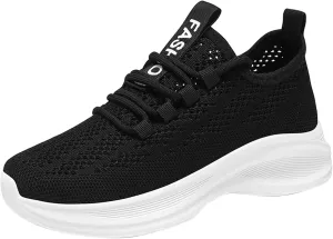 Women's Breathable Mesh Running Flywoven Orthopedic Soft Sole Casual Sports Shoes Summer Shoes Women