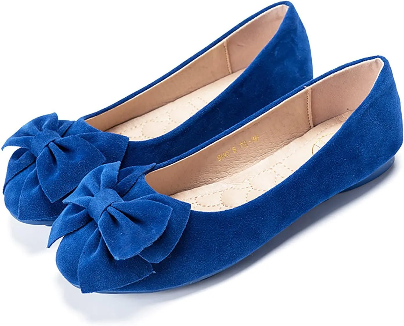 Women's Casual Slip-On Flat Comfortable Dressy Casual Work Flats Cute Loafer Slip on Walking Driving Shoes