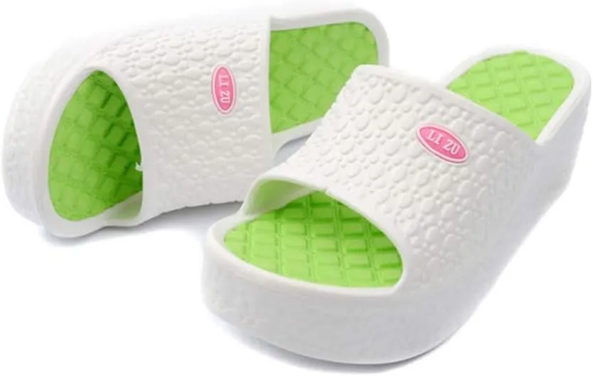 Womens Sandals Open Toe Platform Thick Soles Fashion Women Summer Sandals Breathable Lightweight Slip on Non Slip Slippers for Women Beach Shoes