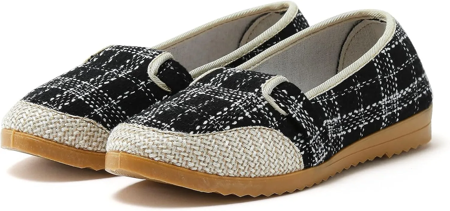 Womens Slip-On Loafers Casual Boat Loafers Shoes for Women Women's Comfort Penny Loafers with Arch Support