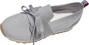 Women's Sneakers Slip on Water Proof Shoes Women Casual Lightweight Tennis Shoes Womens White Sneakers