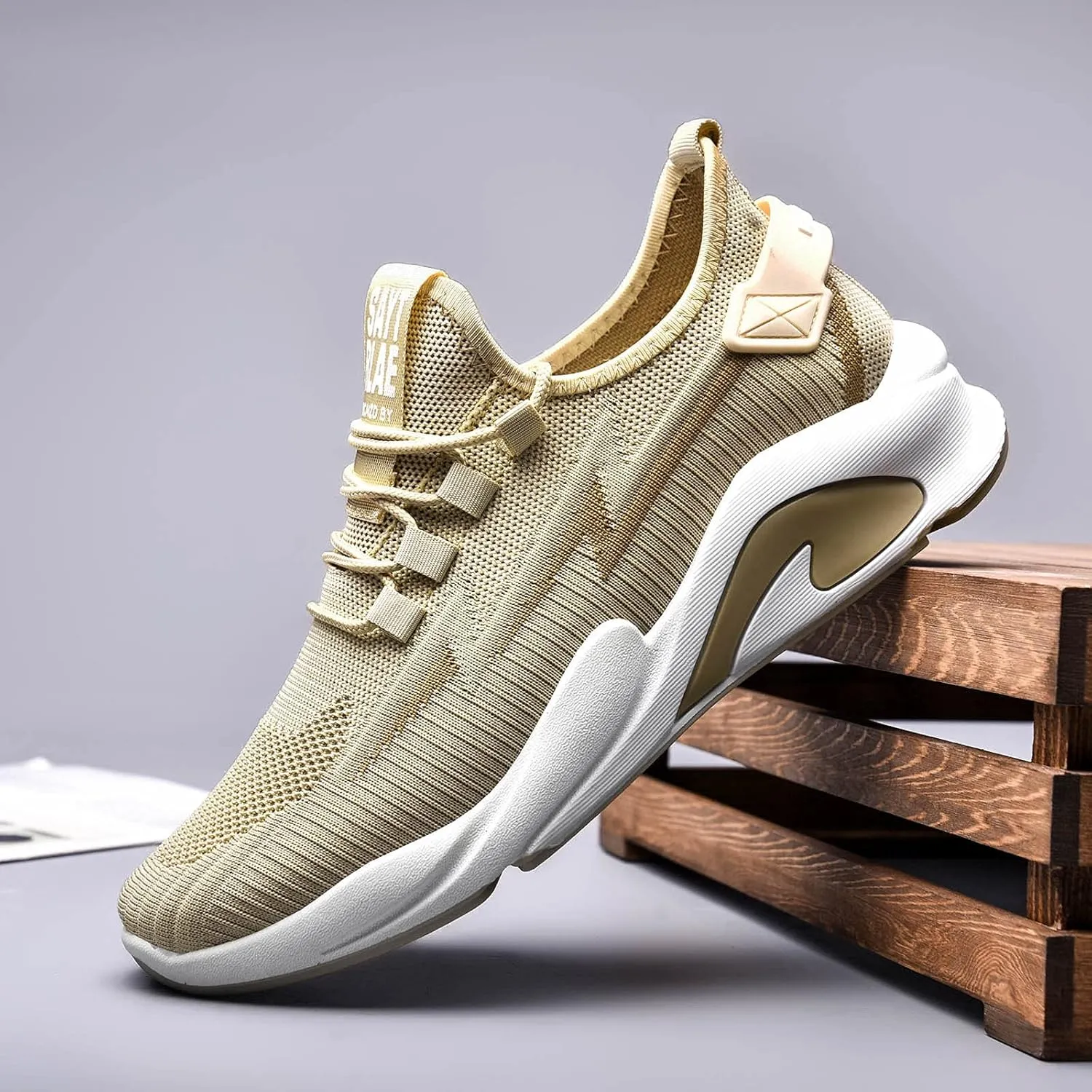 Workout Athletic Sport Shoes for Men Breathable Mesh Comfortable Tennis Shoe Lightweight Diabetic Shoes for Men