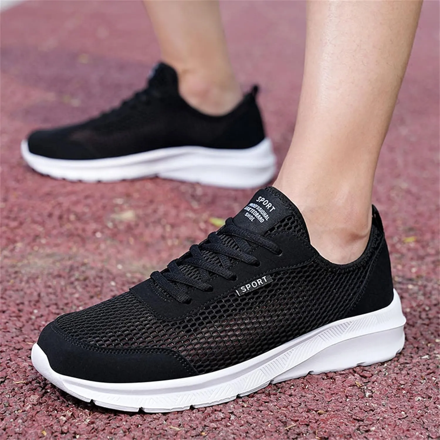 Workout Athletic Sport Shoes for Men Breathable Mesh Comfortable Tennis Shoe Men's Stylish Lightweight Sneakers