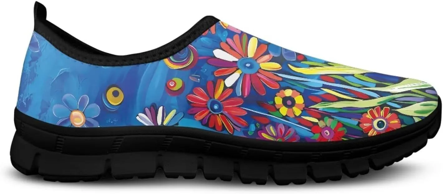 Ystardream Women's Loafers & Slip-Ons Casual Canvas Slip-On Ladies Travel Shoes